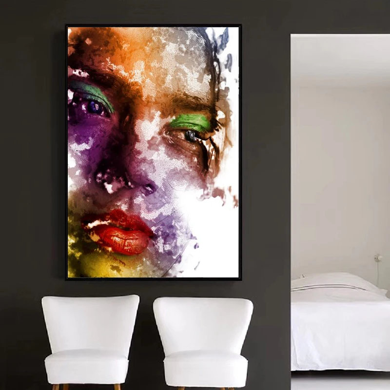 Картина маслом на холсте художественные плакаты и принты без рамки | Дом сад