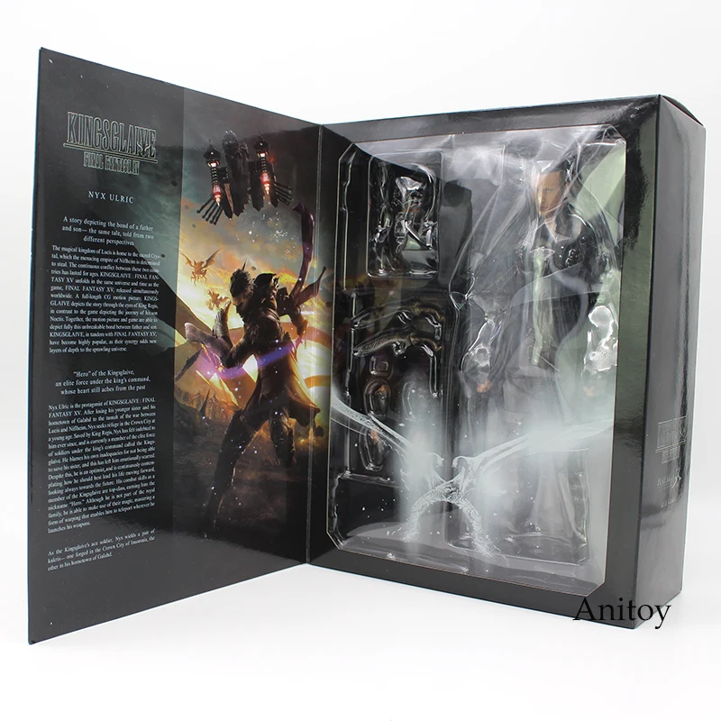 VARIANT Paly Arts KAI Final Fantasy XV 15 Kingsglaive Nyx Ulric ПВХ фигурка Коллекционная модель игрушки с розничной коробкой 26 см