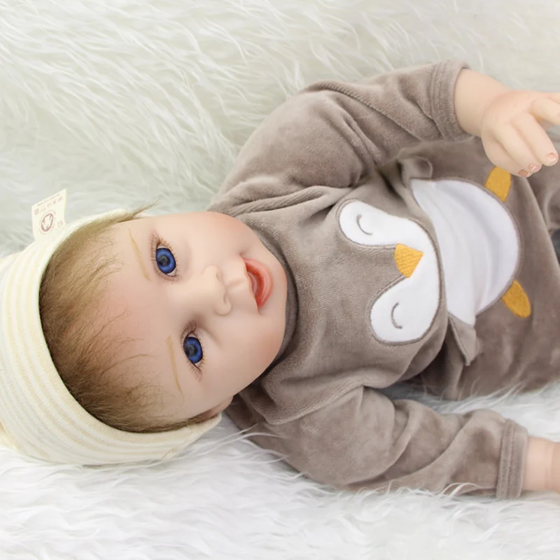 Силиконовая Реалистичная кукла для новорожденных 22 дюйма|realistic newborn doll|newborn dollsdoll