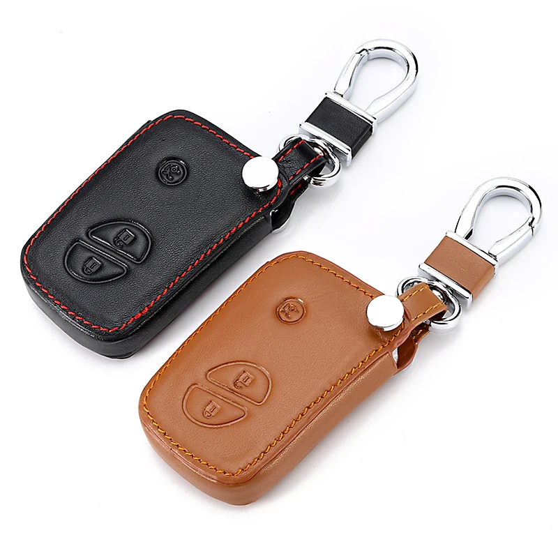 Чехол для автомобильного ключа кожаный Lexus Smart Key Es 300h 250 350 Is Gs Ct200h Rx Ct200 Es240 Gx400 Lx570