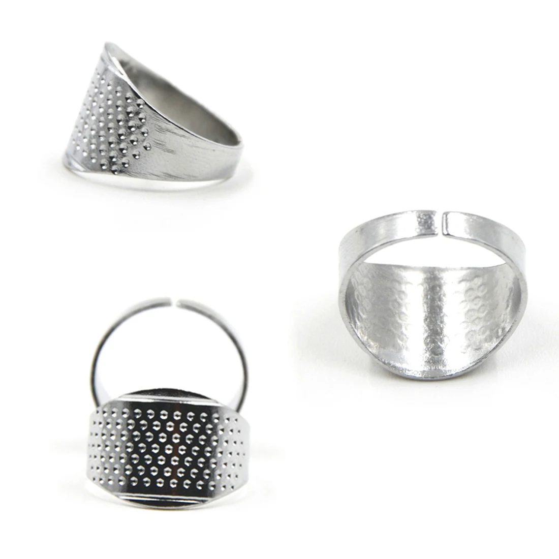 Набор для шитья домашнего DIY Инструменты серебряное кольцо наперсток защита