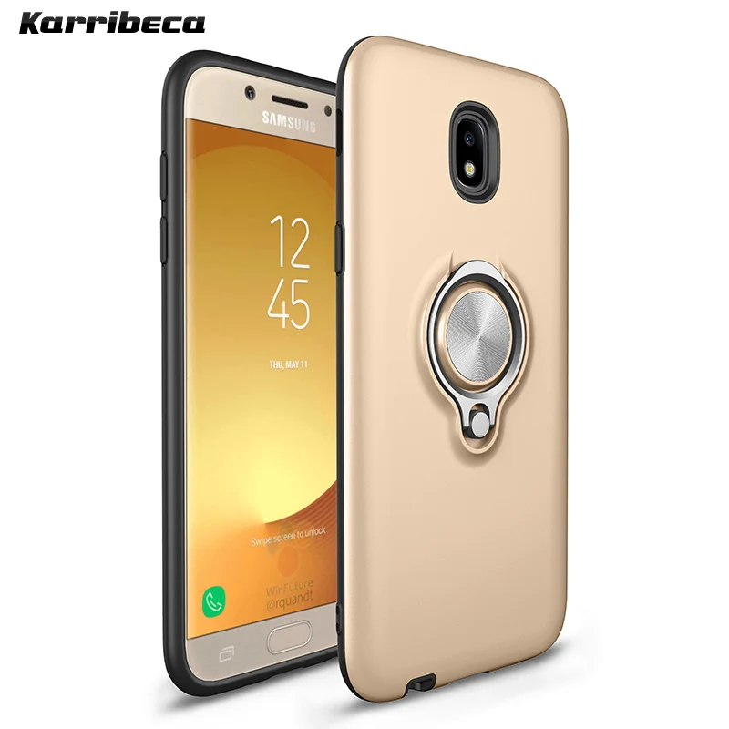 2в1 силиконовый чехол+пластик сплошной цвет бампер на Samsung galaxy j5 2017 чехлы мягкий tpu
