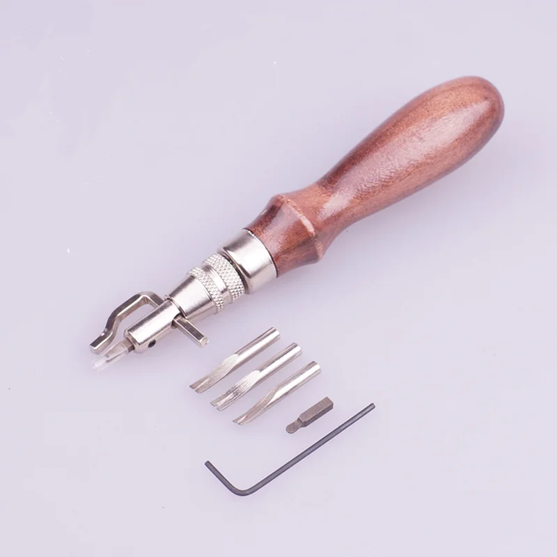 7 шт./компл. многофункциональный кожаный Тренч резак кожевенное ремесло