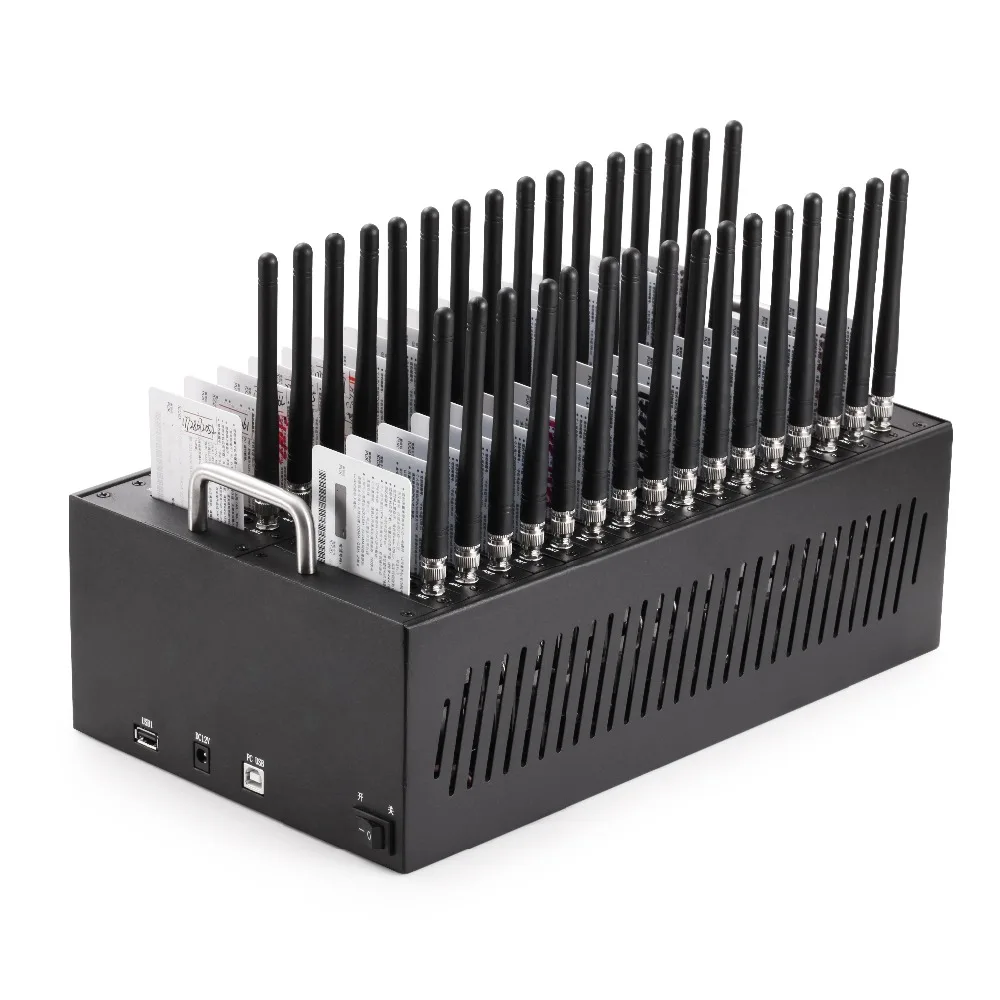 Профессиональный 32 портовый GSM/GPRS модем FIMT с бесплатной массой SMS MSM AT команды usb