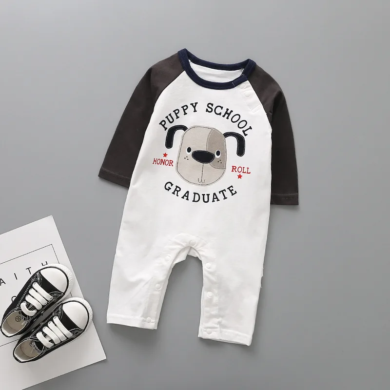 2018 модная одежда для малышей с длинным рукавом Одежда маленьких мальчиков