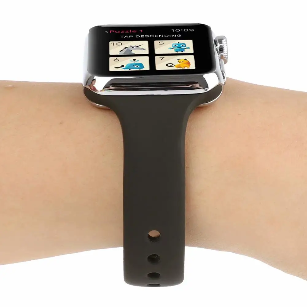 Силиконовый спортивный ремешок для apple watch band 40 мм и браслет 44 iwatch 42 серия 3 2 1 38 |
