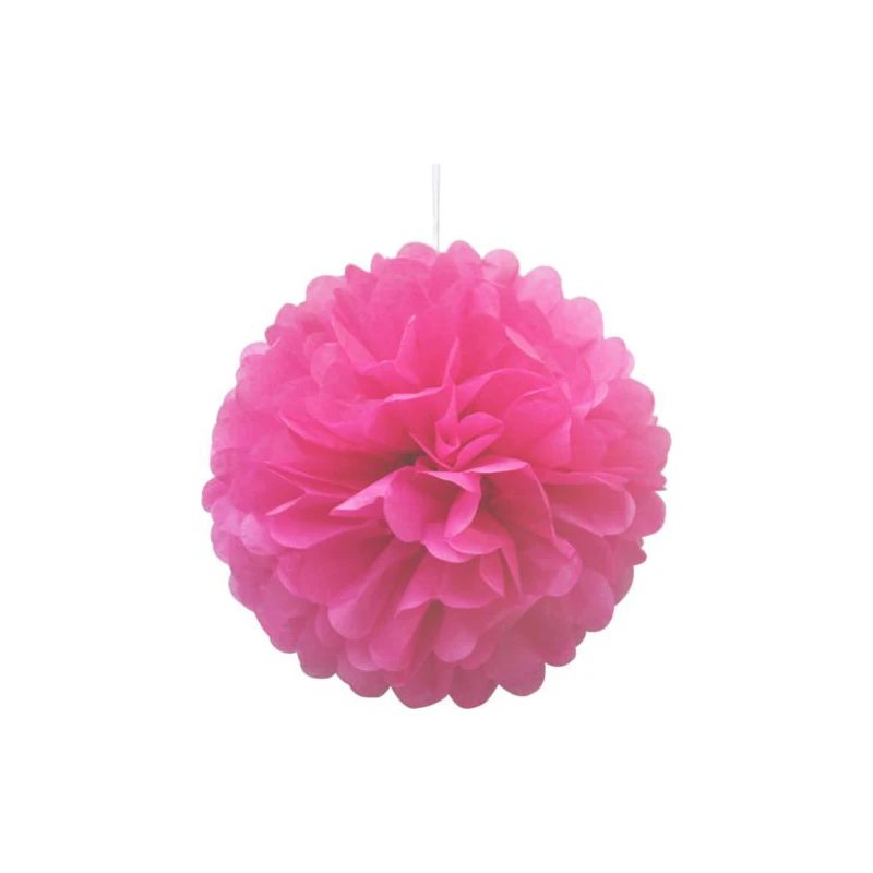 18 шт. тканевые бумажные цветы Pom poms микс светло розовая роза Ассорти размеров для