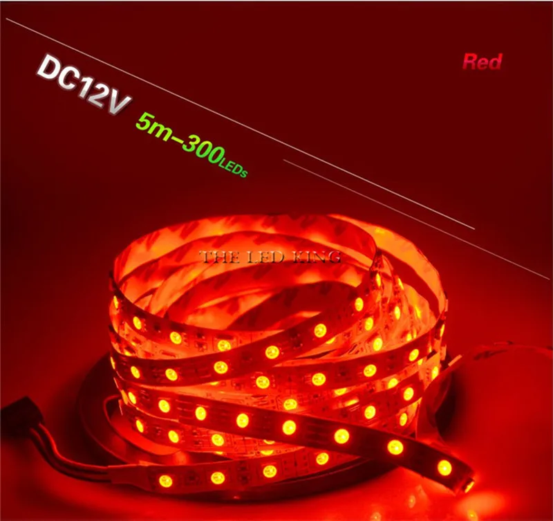 RGB 300 светодиодный светильник 5 м 60 s/m SMD 2835 белый теплый красный зеленый синий