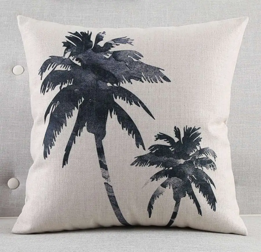 Бесплатная доставка! Черная квадратная декоративная подушка с геометрическим