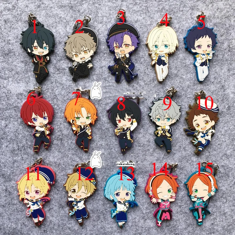 1 шт. аниме ensemble stars Band Leo HokutoTrickstar старшеклассник Звездный брелок Подвеска
