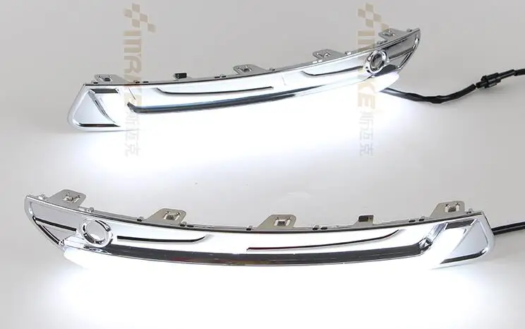 Osmrk led drl дневного света для Citroen C5 2013-14, алюминиевая труба светодиодный дизайн, чистый белый, высокое качество