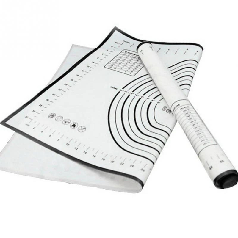 1 шт. кухонный силиконовый коврик для выпечки печенье рулет 60 х40 см/4030 см | Дом и