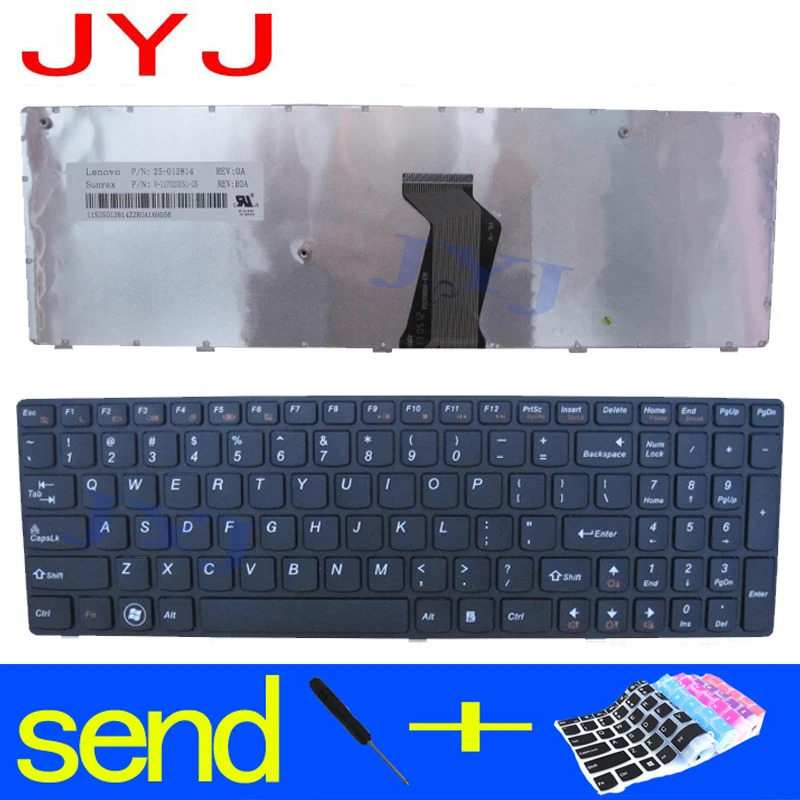 

NEW Laptop keyboard For LENOVO G560 G560A G565 G560L G570 Z560 Z560A Z560G Z565 G575 G780 Send a transparent protective film