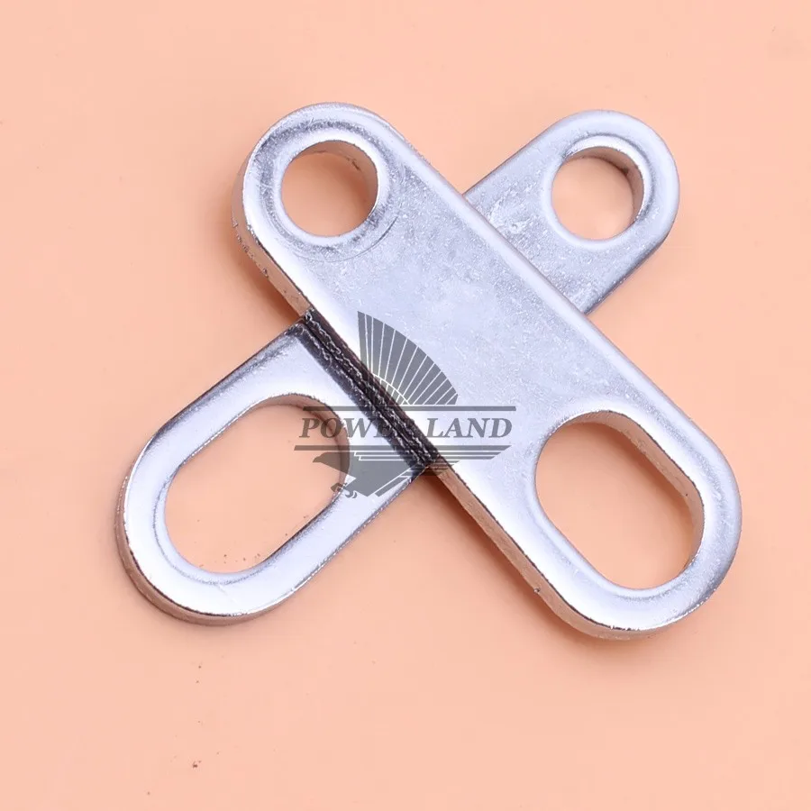 2x хромированный держатель для заднего поворотного сигнала мотоцикла