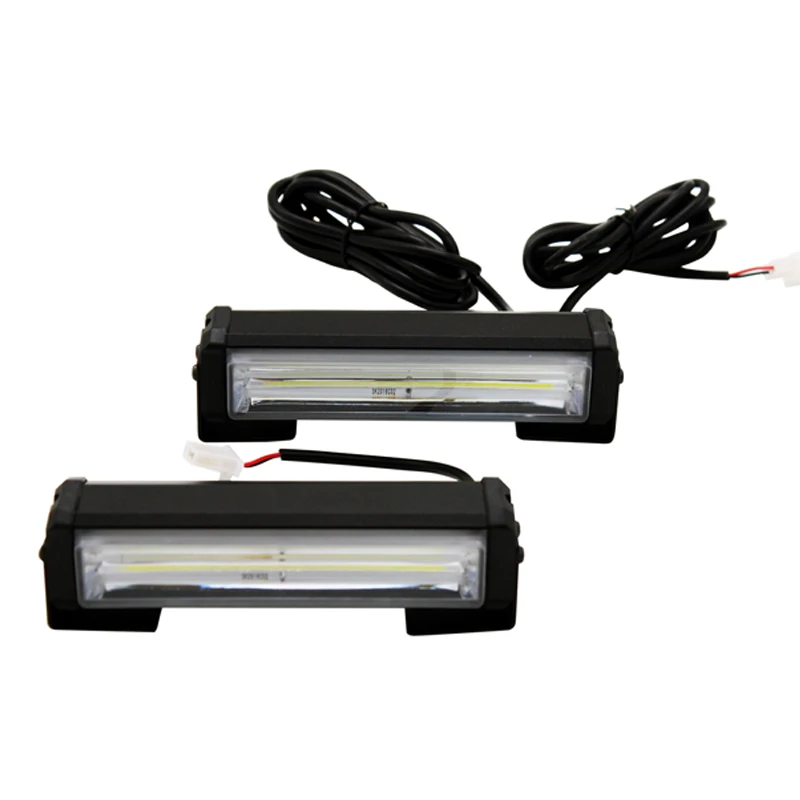 SUNKIA 2 шт./компл. 32 Вт высокояркие автомобильные COB Предупреждение светильник