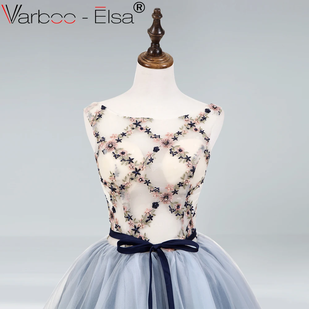 Новое коктейльное платье VARBOO_ELSA 2018 элегантное короткое для выпускного вечера с
