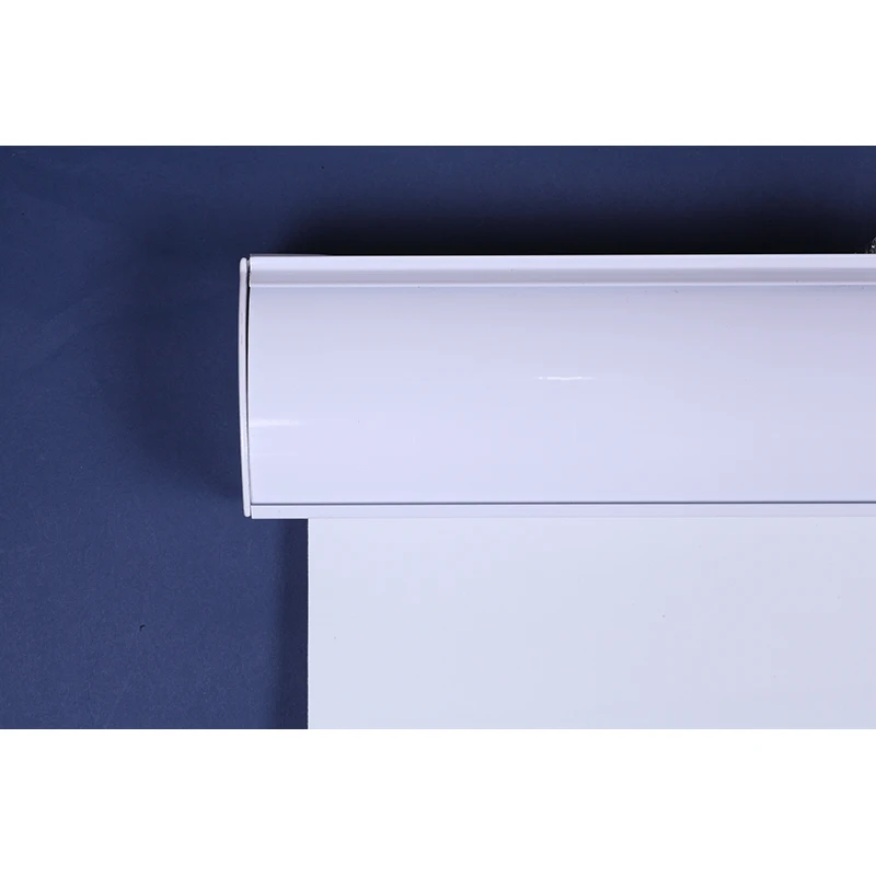 Затемняющая белая ручная жалюзи #1 | Дом и сад