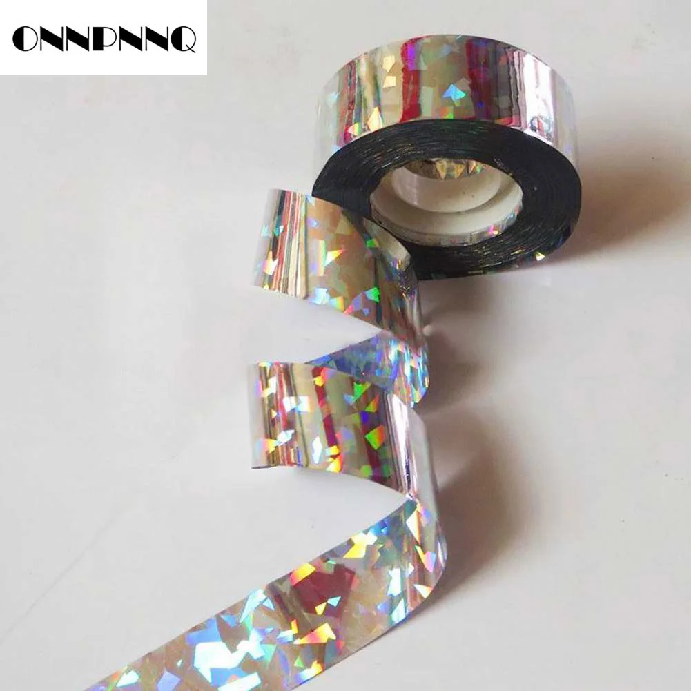 2 5 см 80 м Голографическая вспышка Светоотражающая птица лента для отпугивания