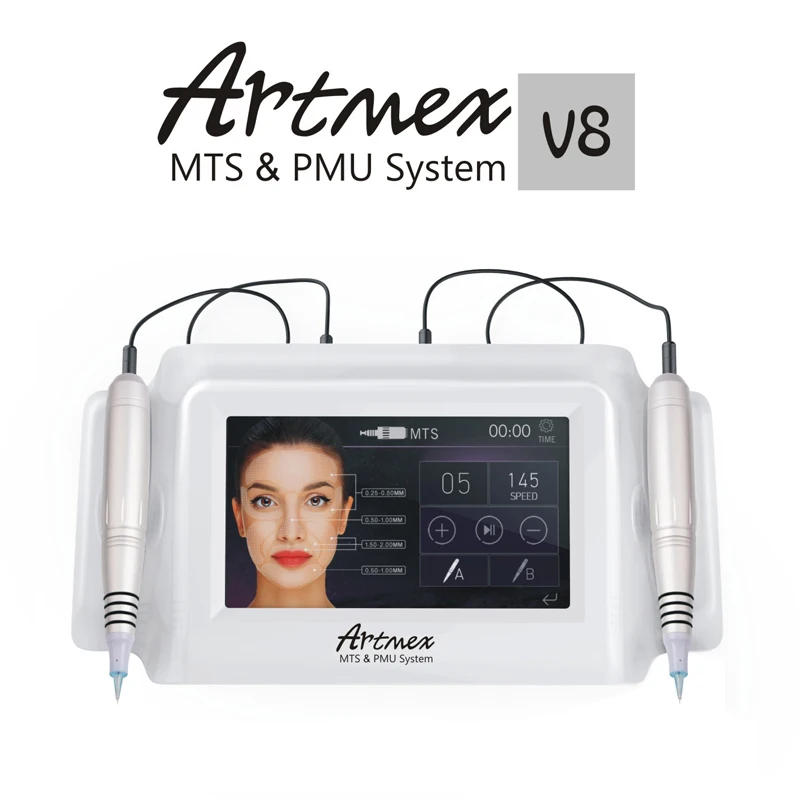 Artmex V8 постоянного тату машинка для макияжа бровь карандаш глаз губы МТС