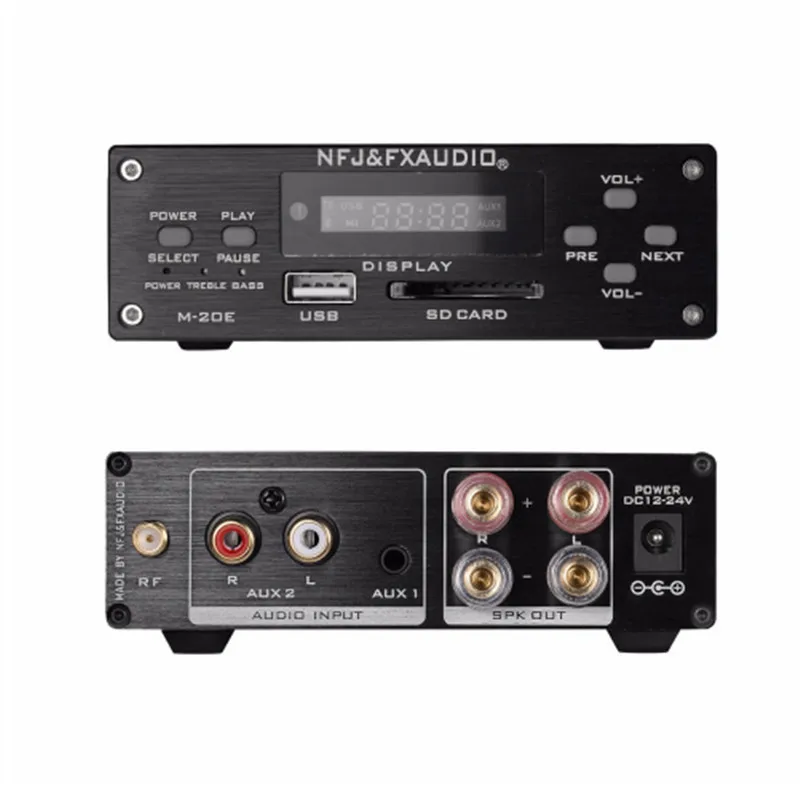 FX Audio M 20E беспроводной Bluetooth 4 0 Поддержка APTX nfc usb/AUX/SD карты/RCA/3 5 мм AUX чистый