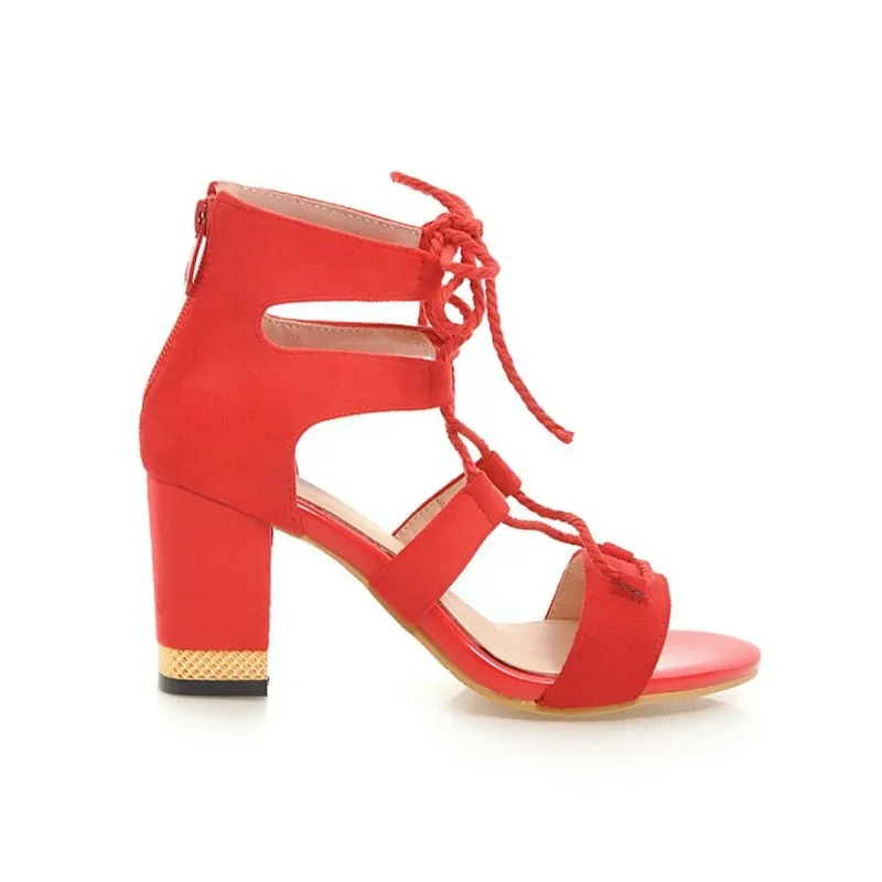 LXUNYI Босоножки на платформе модные женские туфли Летняя обувь 2018 г. шнуровке