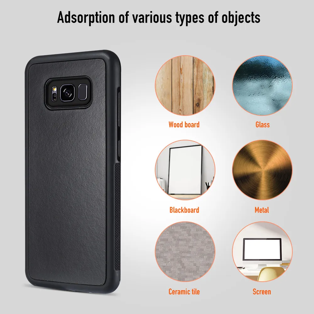 Анти-Гравитация адсорбции силиконовый чехол для samsung S9 S8 S7 S6Edge плюс S5 KISSCASE Телефон