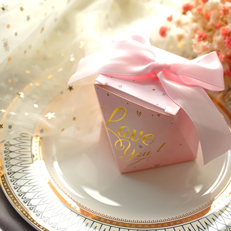 5 шт. лазерная резка алмазная Карета для любви подарок коробка сладостей Сумка с