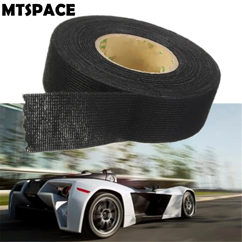 MTSPACE 19 мм x 15 м теса Coroplast клейкая тканевая лента для кабельного жгута проводка