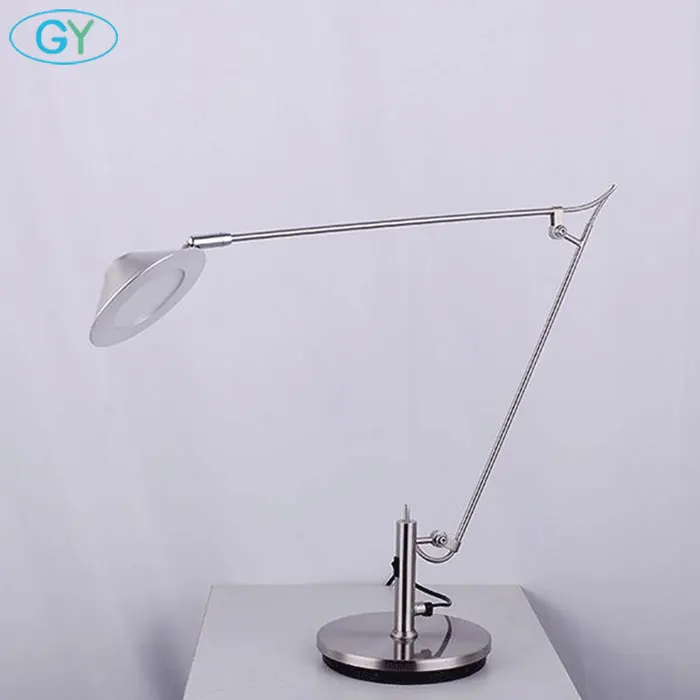 Metal folding long arm 6W LED table lamp modern creative art design led desk lamp for office hotel working desk lighting