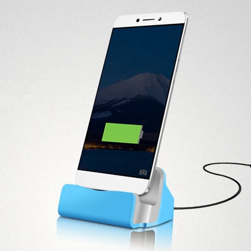 blue dock charger Oneplus зарядная подставка type C Dash Dock зарядное устройство Dash настенное зарядное устройство type-C кабель для одного плюс три пять шесть 1+ 3 3t 5T 6 7 Pro - Тип штекера: blue dock charger