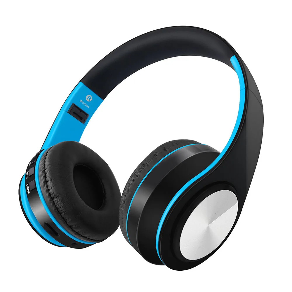 Беспроводные наушники Bluetooth стерео музыкальные гарнитуры TF карта MP3 плеер FM радио