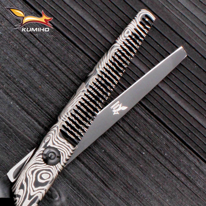 KUMIHO DMS-60 японские ножницы из нержавеющей стали 440C 6 дюймов для стрижки волос и