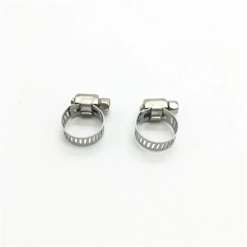 4 шт. зажим для шланга из нержавеющей стали водопроводной трубы совместимый с