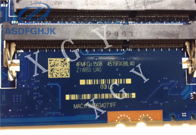 Материнская плата для ноутбука Lenovo B50-70 материнская DDR3 с SR1EK i3-4005U Cpu Rev: 1 ZIWE1 ZIWB2 ZIWB3