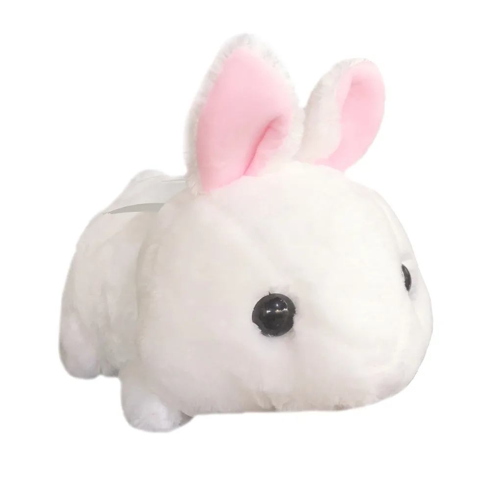 

45 cm Big Plump Running Soft Bunny Rabbit Plush Toy Placating Toys For Children or Easter