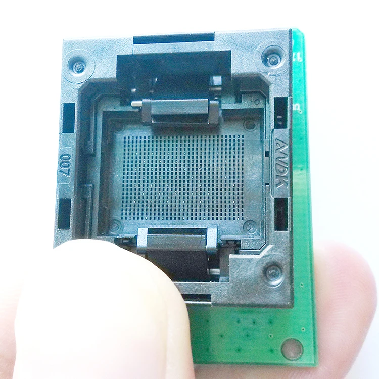 LGA60 к DIP48 Flash программатор адаптер с открытой верхней структурой IC тестовый разъем