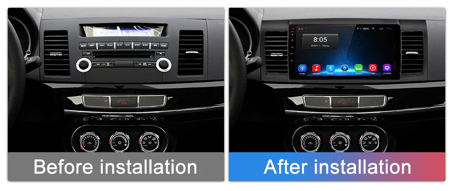 Junsun 2G+ 3 2G Android 8,1 4G Автомобильный Радио мультимедийный плеер для Mitsubishi Lancer 2007-2012 навигация gps 10,1 ''Авто 2 din без dvd