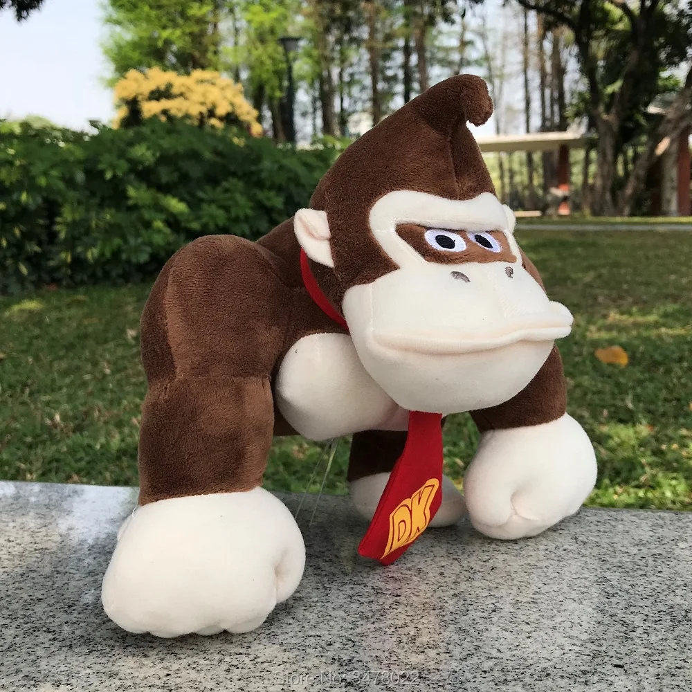 Плюшевая игрушка Super Bros Donkey Kong мягкая обезьяна плюшевые игрушки животные|mario bros