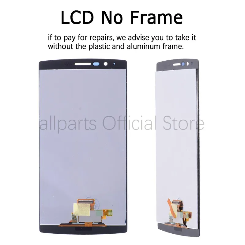 Дисплей для LG G4 H815 VS986 LCD в сборе с тачскрином на рамке Оригинал черный|Экраны