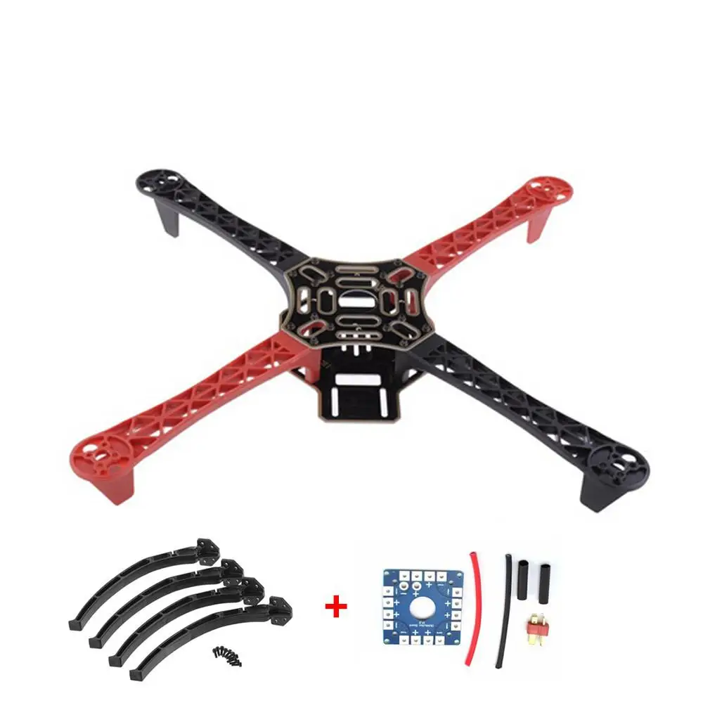 Дрон F450 с камерой комплект пламенным колесом 450 рамка для RC MK MWC 4 оси контроллер ДУ