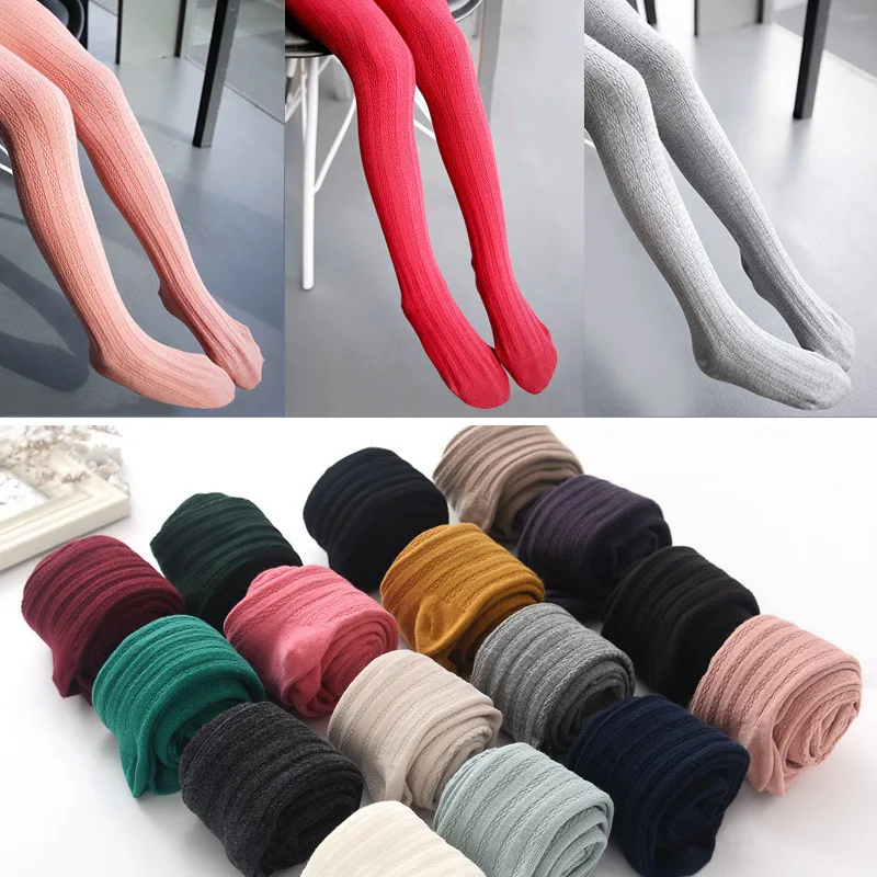 Хлопковые чулки для девочек высокие колготки детей подростков одежда 2017|teen