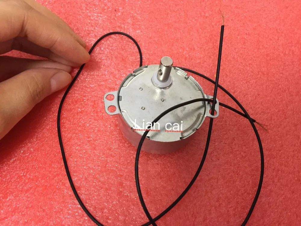 Бесплатная доставка 1 шт TYJ50 33 rpm Синхронный двигатель AC220-240 v | Обустройство дома
