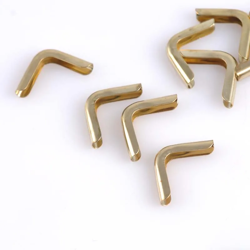 Золотые металлические углы полые книги Скрапбукинг Фотоальбомы меню поделки DIY