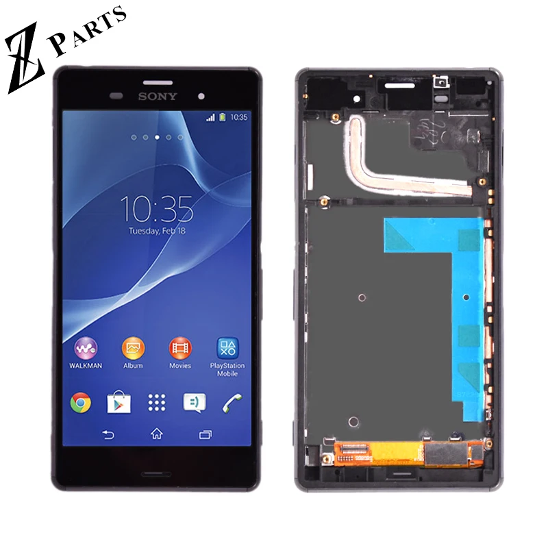 Оригинальный 5 2 ''для sony Xperia Z3 D6603 D6633 D6653 L55T ЖК дисплей с кодирующий