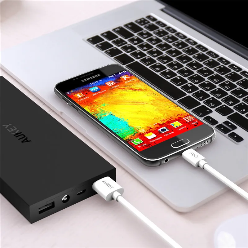 AUKEY шт. 5 Micro USB кабель быстрой зарядки 2A данных зарядное устройство мобильного
