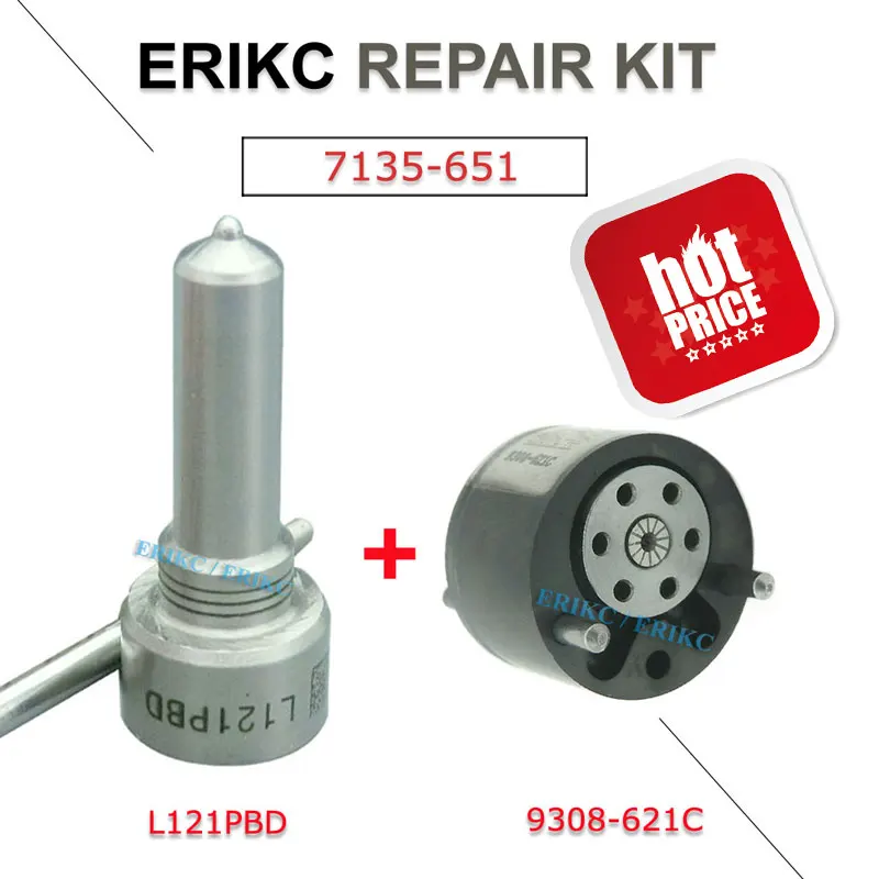 ERIKC 7135 651 топливный инжектор 2T1Q9F593AA RM2T1Q9F593AA комплект сопел клапана управления L121PBD