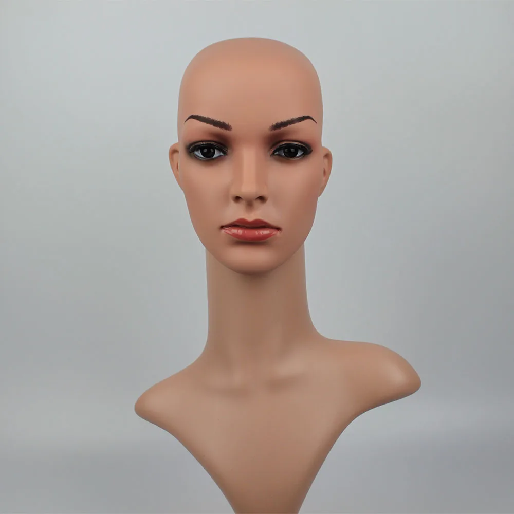 Высокое качество PE реалистичный манекен женщина головы парики D2 W|mannequin dummy head|manikin