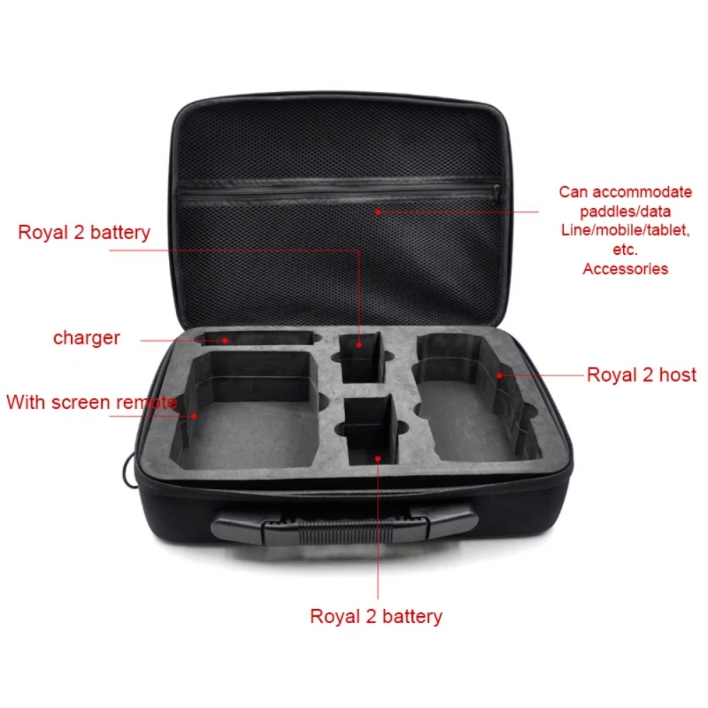 Твердый рюкзак для переноски аксессуаров дрона сумка хранения DJI Mavic 2 Pro Zoom RC Drone