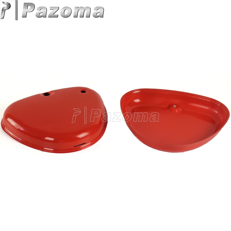 Pazoma МОТОЦИКЛ оранжевый масляный бак мотоцикл газовый топливный + 2 боковые крышки