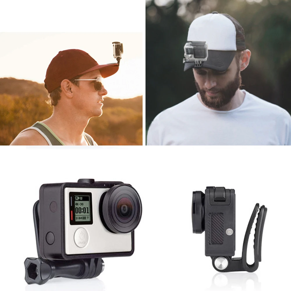 Спортивная камера для путешествий Мини головной ремень Gopro hero 7 6 5 4 3 + аксессуары